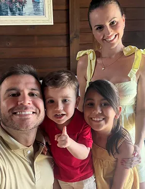 Vandré com a família
